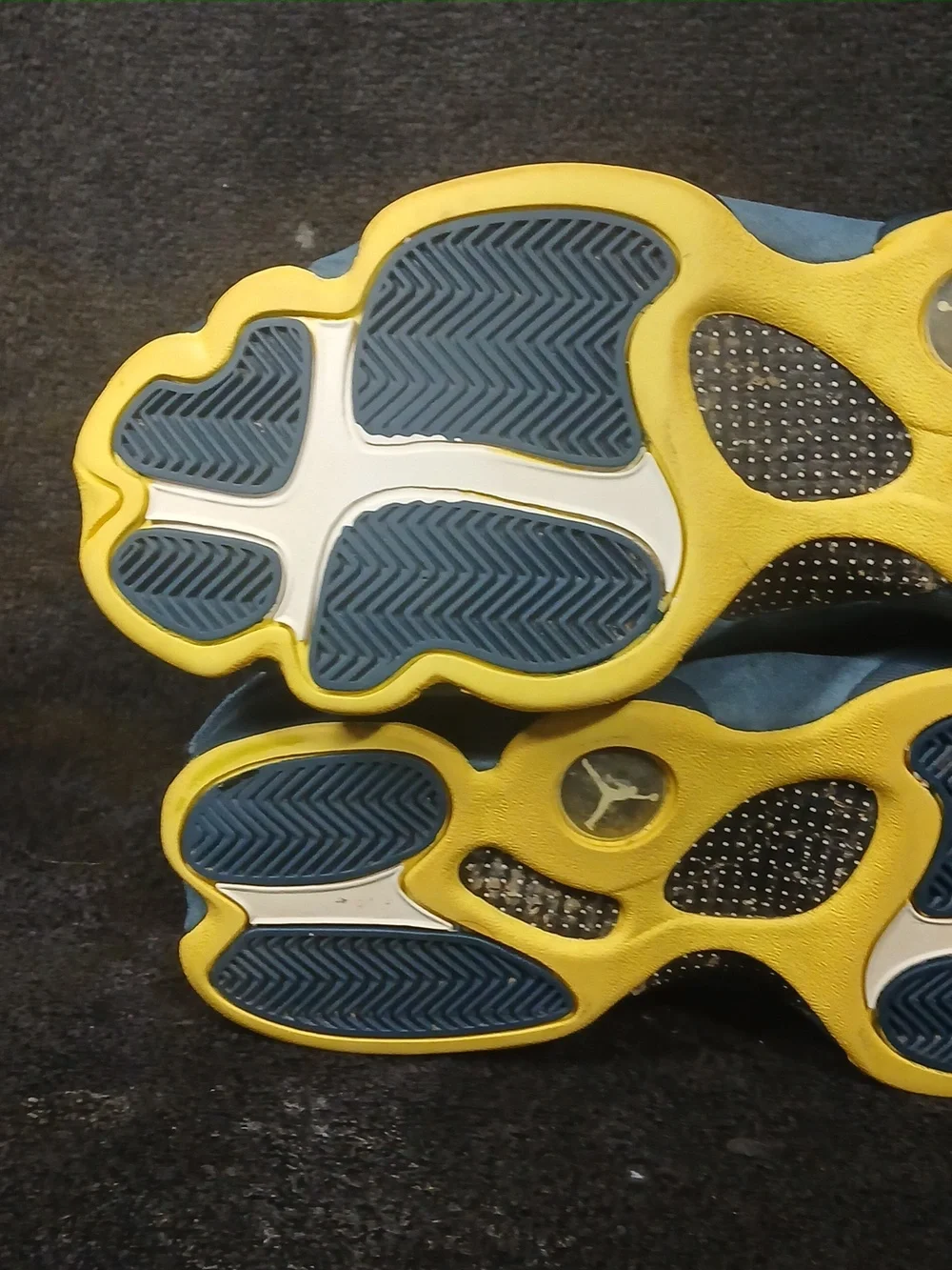 Air Jordan 13 Retro GS "Squadron Blue" Mens Size-12  100%AUTHENTIC! - Picture 11 of 12